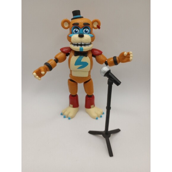 FNAF Five Nights At Freddy's Security Breach Glamrock Freddy Figure - Picture 3 of 6